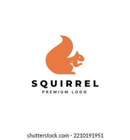 Squirrel logo design - Vector Logo Template