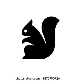 Squirrel Logo. Icon design. Template elements
