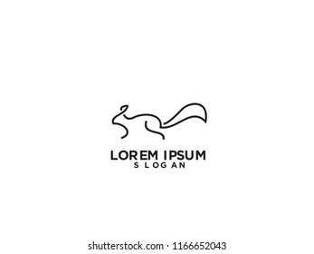 squirrel logo icon designs
