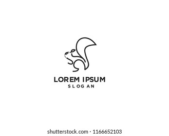 squirrel logo icon designs