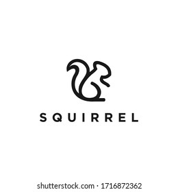 squirrel logo icon vector designs