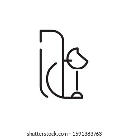 Squirrel logo template vector icon design