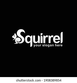 squirrel logo that formed letter S
