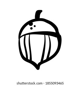 Squirrel nut modern logo design for halloween celebration