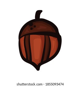 Squirrel nut modern logo design for halloween celebration