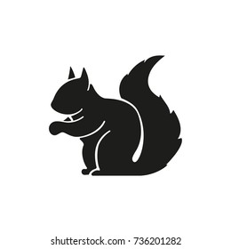 Squirrel simple icon