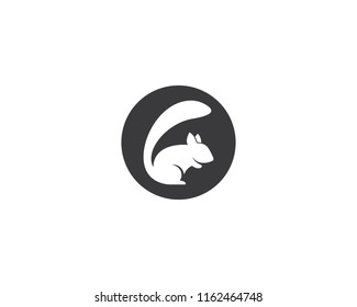 Squirrel symbol illustration