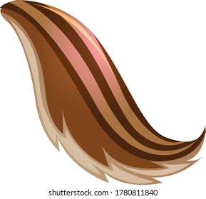 Squirrel Tail Cartoon Vector Art And Illustration