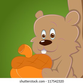Squirrel Vector