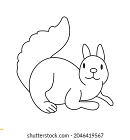 Squirrel Vector Art Graphics Template For Business And Company