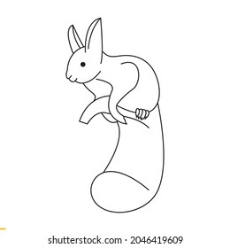 Squirrel Vector Art Graphics Template For Business And Company
