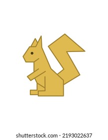 Squirrel - Squirrel Vector Cartoon design icon 