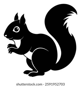 squirrel vector icon illustration design