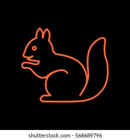 4,135 Squirrel line drawing Images, Stock Photos & Vectors | Shutterstock