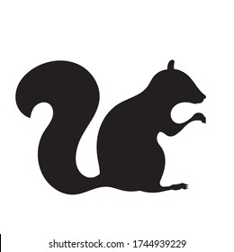 
Símbolo vectorial de ardillas para el diseño del logotipo 