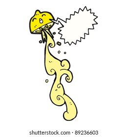 Zitronenkartoon