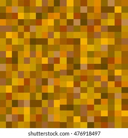 squre pixel in brown tone color background