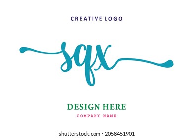 SQX lettering logo is simple, easy to understand and authoritative
