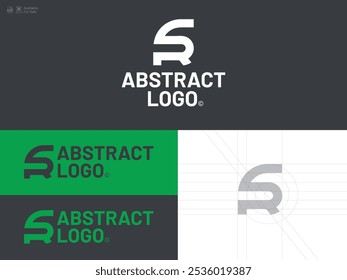 SR creative initial latter logo