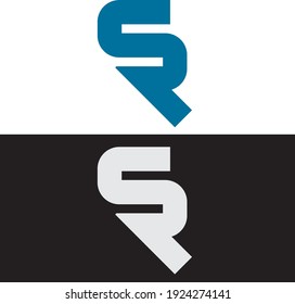 SR Creative Letter Logo für Ihr Unternehmen
