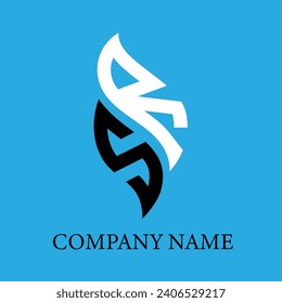 SR Letter Logo Design.SR kreative Initial SR Buchstaben Logo Design. SR Creative Initials Buchstaben Logo Konzept.
