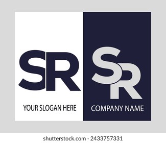  SR logo.SR abstract.SR latter vector Design.SR Monogram logo design .company logo