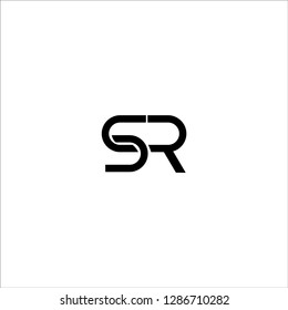 SR Logo Design Modern