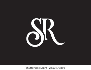 SR Logo Design Vector Template

