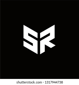 SR Logo Letter initial Designs Templete