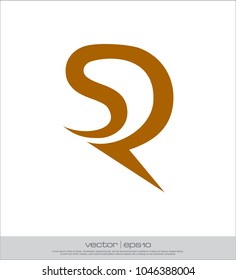 SR logo template