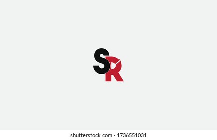 SR- oder RS-Buchstaben-Logo. Einzigartig attraktives, kreatives, modernes, erstklassiges SR RS R S Logo für das Anfangsbuchstabensymbol