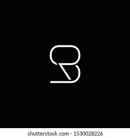 SR and RS logo and icon designs