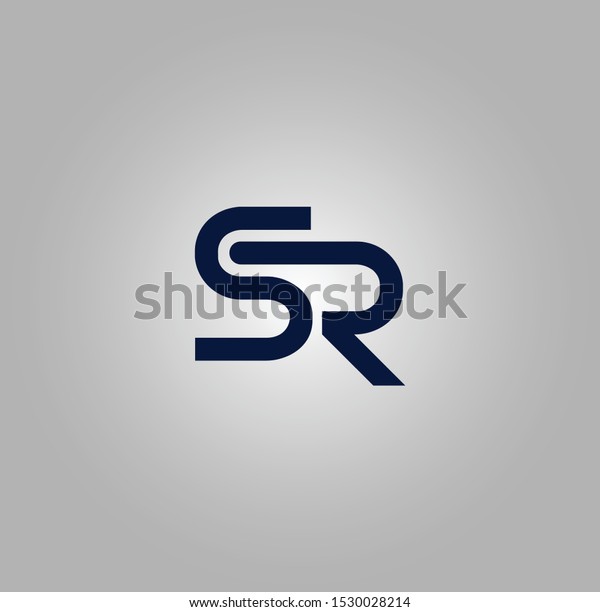 Sr Rs Logo Icon Designs Stock Vector (Royalty Free) 1530028214 ...