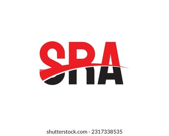 SRA Letter Initial Logo Design Vector Illustration