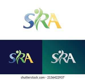 SRA Logo Design Unique Idea SRA