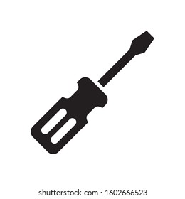srewdriver icon, glyph style design