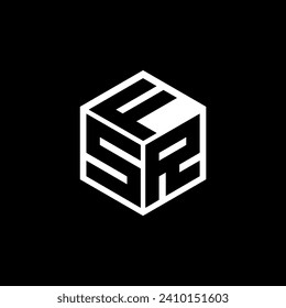 Diseño del logotipo de letras SRF con fondo negro en ilustrador. Logo vector, diseños de caligrafía para logotipo, afiche, invitación, etc.