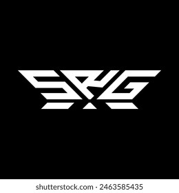 SRG letter logo vector design, SRG simple and modern logo. SRG luxurious alphabet design  