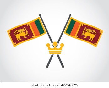 Sri Lanka Emblem Crown