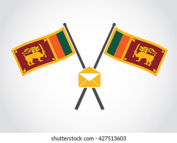Sri Lanka Emblem Mail