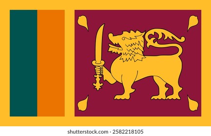 Sri Lanka Flag, Flag of Sri Lanka