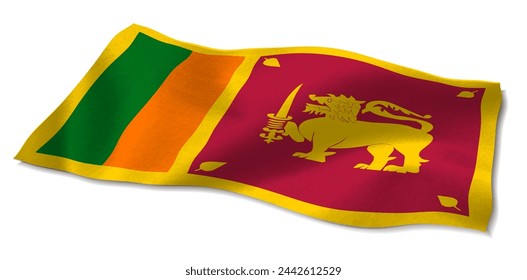 Sri Lanka Flag Country World Icon