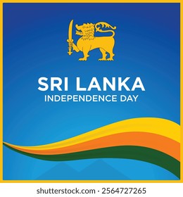 Sri Lanka Independence Day. February 4th. Sri Lanka National Day.