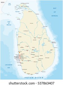 Sri Lanka Map