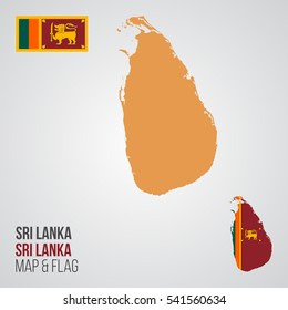 Sri Lanka Map Images, Stock Photos & Vectors | Shutterstock