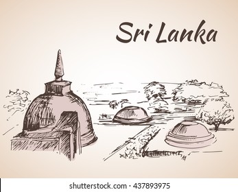 Sri Lanka Drawing Images Stock Photos Vectors Shutterstock