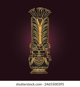 Sri Lankan Traditional Punkalasa illustration Art
