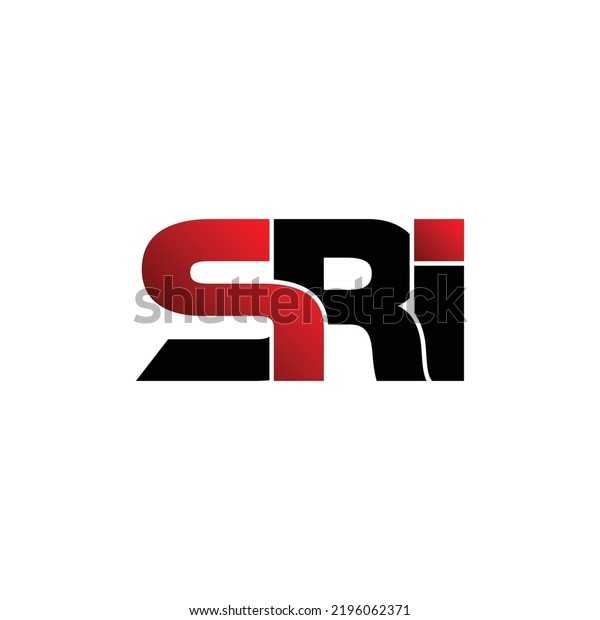 Sri Letter Monogram Logo Design Vector Stock Vector (Royalty Free ...