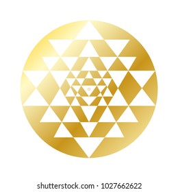 Sri Yantra Gold Edition