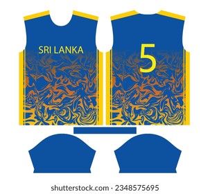 Srilanka cricket team sports kid design or Srilanka cricket jersey design
